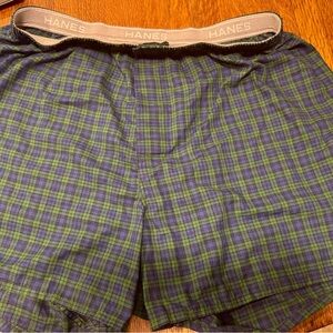 🏷️CLEARANCE🏷️ NWOT Hanes Plaid Boxers